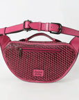 American Darling Fanny Pack Hand Tooled Genuine Western Leather Women Bag Handbag Purse |