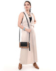 ADBG1667 Organiser Hand Tooled Genuine Western Leather Women Bag