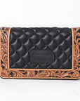 ADBG1673 Organiser Hand Tooled Genuine Western Leather Women Bag