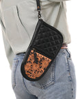 ADGC108 Gun Case Hand Tooled Genuine Leather Women Bag