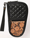 ADGC108 Gun Case Hand Tooled Genuine Leather Women Bag