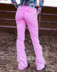 JOLENE BOOTCUT - HOT PINK