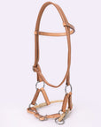 Hilason Western Horse Noseband Rawhide Genuine American Leather Headstall