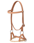 Hilason Western Horse Noseband Rawhide Genuine American Leather Headstall