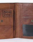 American Darling Western  Genuine Leather Handbag Purse Wallet Bag For Women Girl