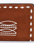 American Darling Western  Genuine Leather Handbag Purse Wallet Bag For Women Girl