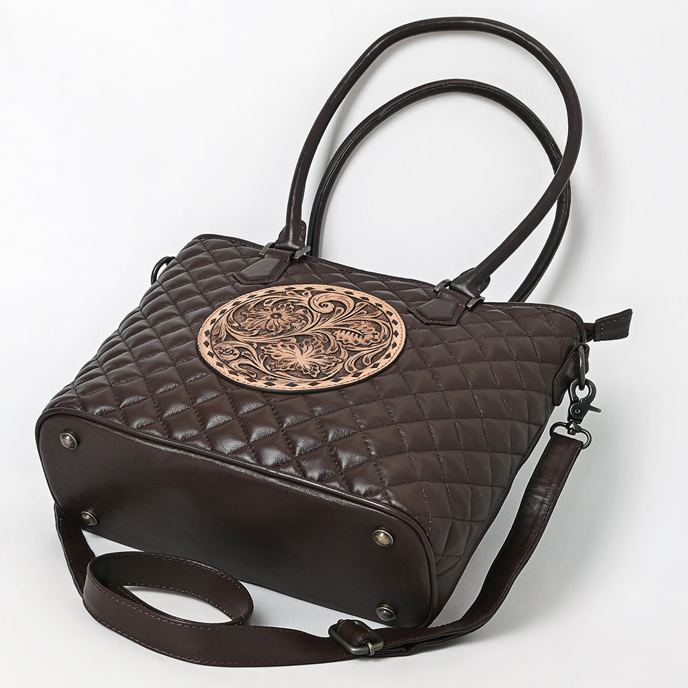 American Darling Crossbody Hand Tooled Genuine Leather Women Bag Western Handbag Purse