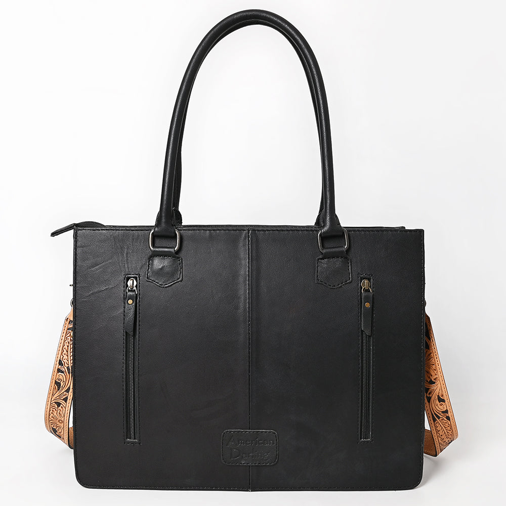 American Darling Tote Hand Tooled Genuine Leather Women Bag Western Handbag Purse
