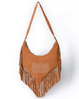 American Darling Small Crossbody Suede Genuine Leather Women's Bag Western Handbag Purse |