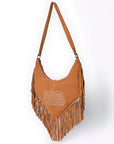 American Darling ADBGA733 Cross Body Suede Genuine Western Leather Women Bag Western Handbag Purse