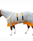 HILASON Horse Fly Sheet UV Protect Breathable Mesh Bug Mosquito Spring | Summer Horse Rug | Fly Rug