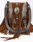 American Darling Crossbody Genuine Western Leather Women Bag ADBGM555