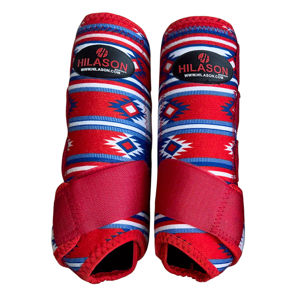 Hilason Horse Medicine Sports Boots Rear Leg Protective