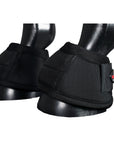 HILASON Ballistic Overreach Bell Boots for Horses Protective, Shock Absorbing, Durable & Comfortable Quick Wrap Hook Loop