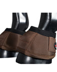 HILASON Ballistic Overreach Bell Boots for Horses Protective, Shock Absorbing, Durable & Comfortable Quick Wrap Hook Loop