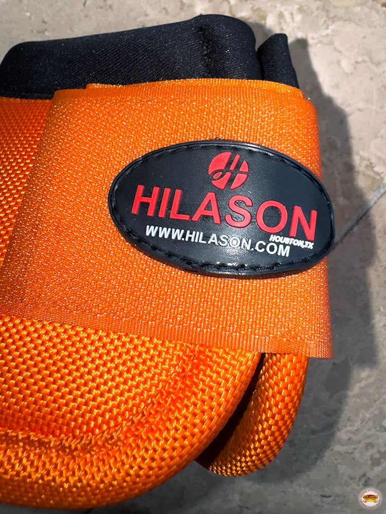 HILASON Ballistic Overreach Bell Boots for Horses Protective, Shock Absorbing, Durable &amp; Comfortable Quick Wrap Hook Loop