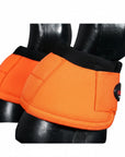 HILASON Ballistic Overreach Bell Boots for Horses Protective, Shock Absorbing, Durable & Comfortable Quick Wrap Hook Loop