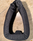 HILASON Ballistic Overreach Bell Boots for Horses Protective, Shock Absorbing, Durable & Comfortable Quick Wrap Hook Loop
