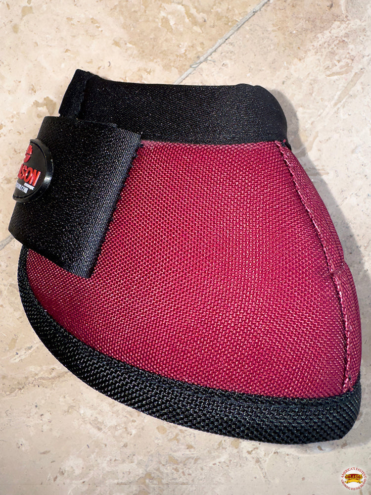 HILASON Ballistic Overreach Bell Boots for Horses Protective, Shock Absorbing, Durable &amp; Comfortable Quick Wrap Hook Loop