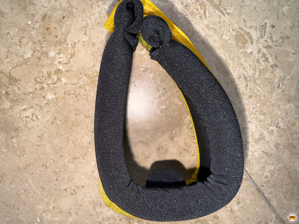 Small Hilason Horse No Turn Training Protective Shock Absorbing Bell Boots