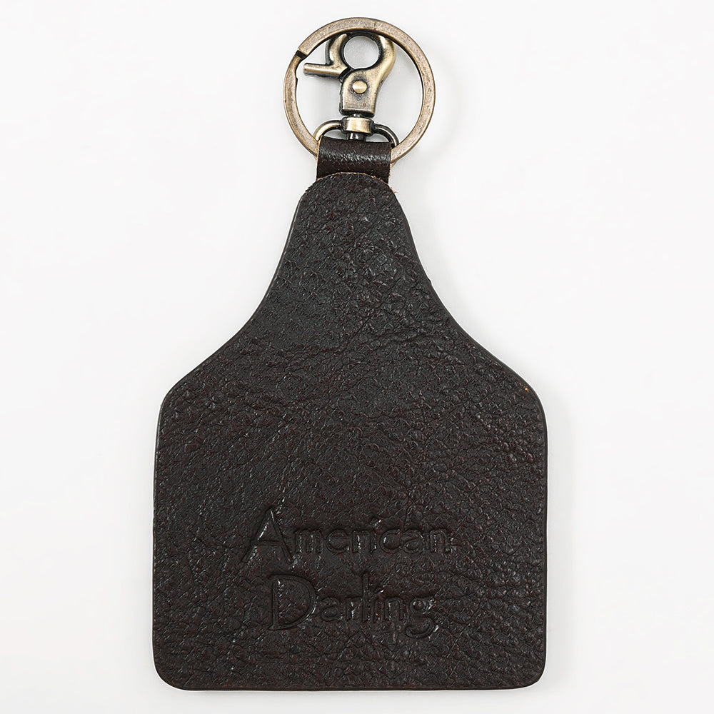 American Darling ADKRM136 Hand Painted Genuine Leather Keyring Key chain