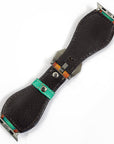 American Darling Hand Tooled I watch Strap Genuine Leather With Beautiful Cactus Hand Painted Smart Watch Strap
