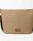 OHLAY Clutch Hair On Upcycled Canvas  Genuine Leather Women Bag Western Handbag Purse