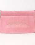 American Darling Suede Bag Genuine Leather Clutch Bag