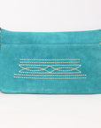 American Darling Suede Bag Genuine Leather Clutch Bag
