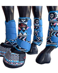 Hilason Horse Medicine No Turn Bell Boots Sports Front Rear Hind Leg Protective