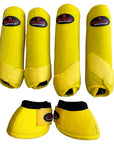 Hilason Horse Medicine No Turn Bell Boots Sports Front Rear Hind Leg Protective