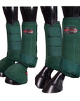 HILASON L M S Horse Front Rear Hind Leg Sport Boots & Bell 6 Pack | Jumping