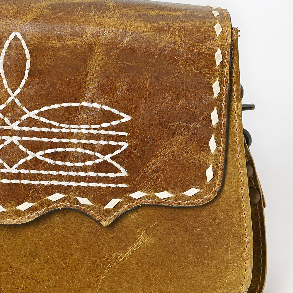 American Darling Crossbody Genuine Leather Women Bag Western Handbag Purse