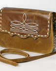 American Darling Crossbody Genuine Leather Women Bag Western Handbag Purse