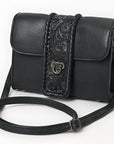 American Darling Crossbody Hand Tooled Genuine Leather Women Bag Western Handbag Purse