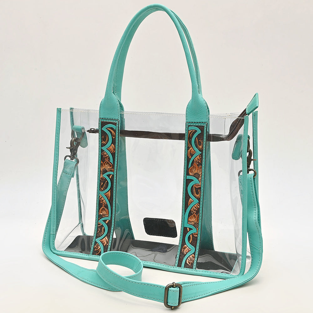 American Darling Tote Hand Tooled Genuine Leather Women Bag Western Handbag Purse
