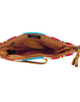ADBG344DAR11 American Darling Wristlet Genuine Western Leather Women Bag