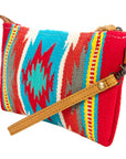 ADBG344DAR11 American Darling Wristlet Genuine Western Leather Women Bag