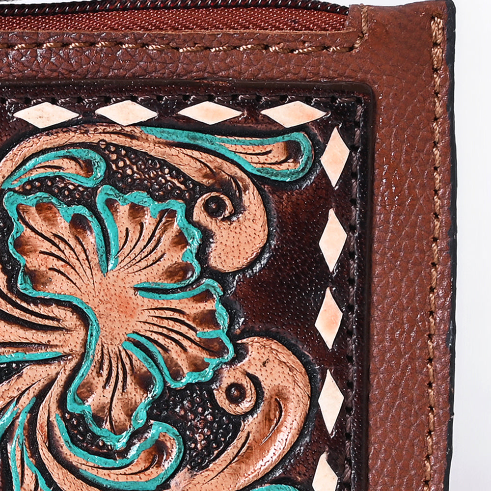 American Darling Coin Purse Genuine Leather Women Bag Western Handbag Purse