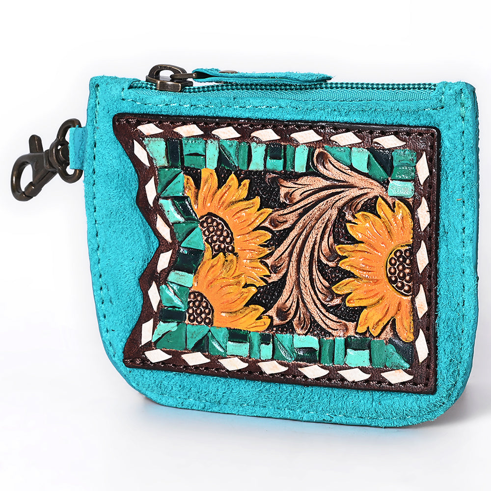 American Darling Coin Purse Genuine Leather Women Bag Western Handbag Purse