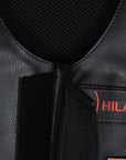 Hilason Bull Riding Kids Junior Youth Pro Rodeo Genuine Leather Vest With Floral Hand Carved