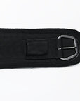Hilason Western Horse Felt Lined Roper Saddle Cinch Girth Stainless Steel Buckle