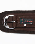 Hilason Western Horse Felt Lined Roper Saddle Cinch Girth Stainless Steel Buckle