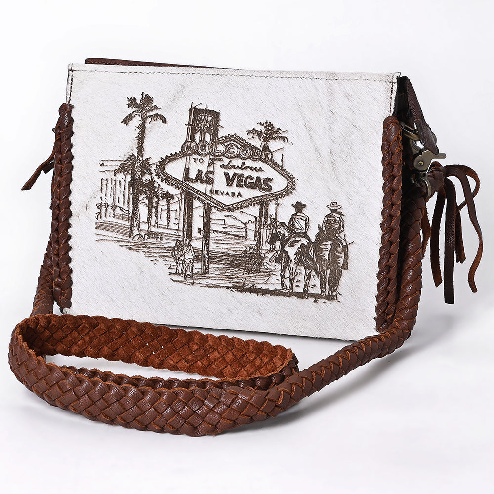American Darling crossbody Hair-On Genuine Leather Women Bag Western Handbag Purse