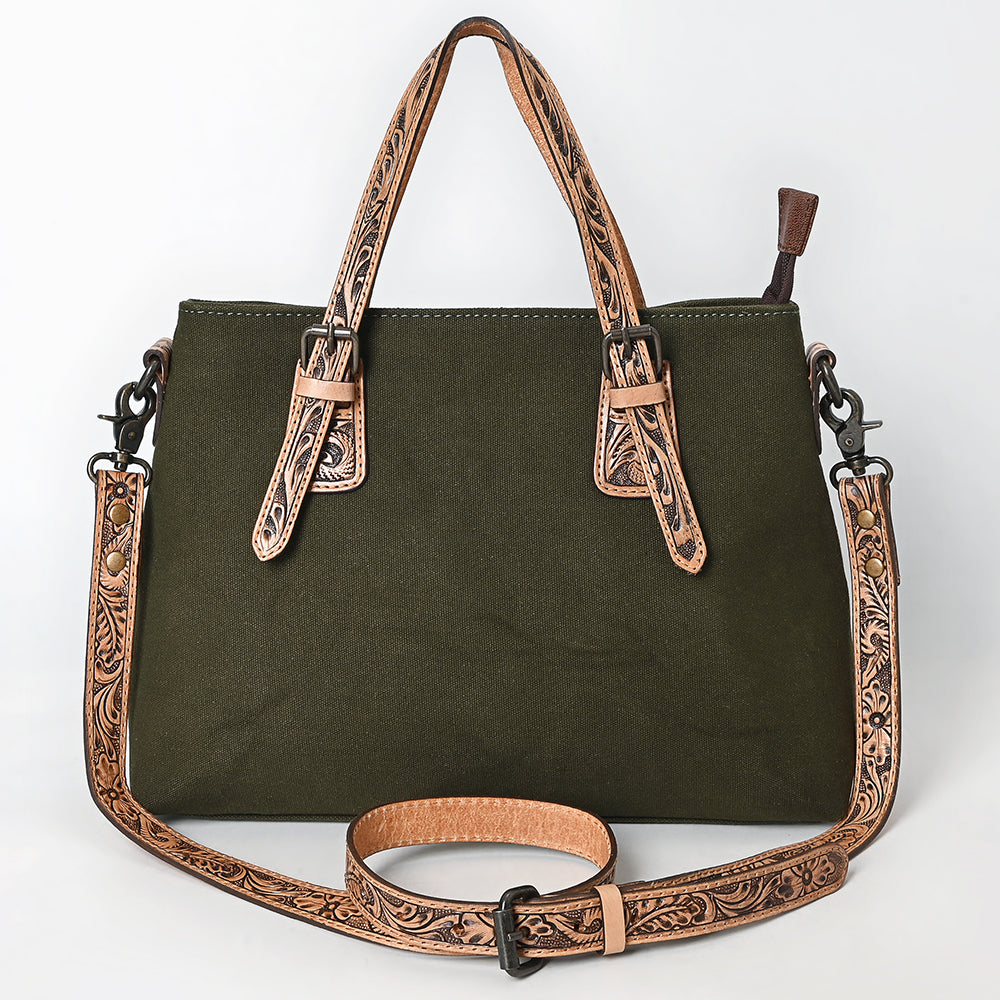 American Darling Tote Hand Tooled Saddle Blanket Genuine Leather Women Bag Western Handbag Purse