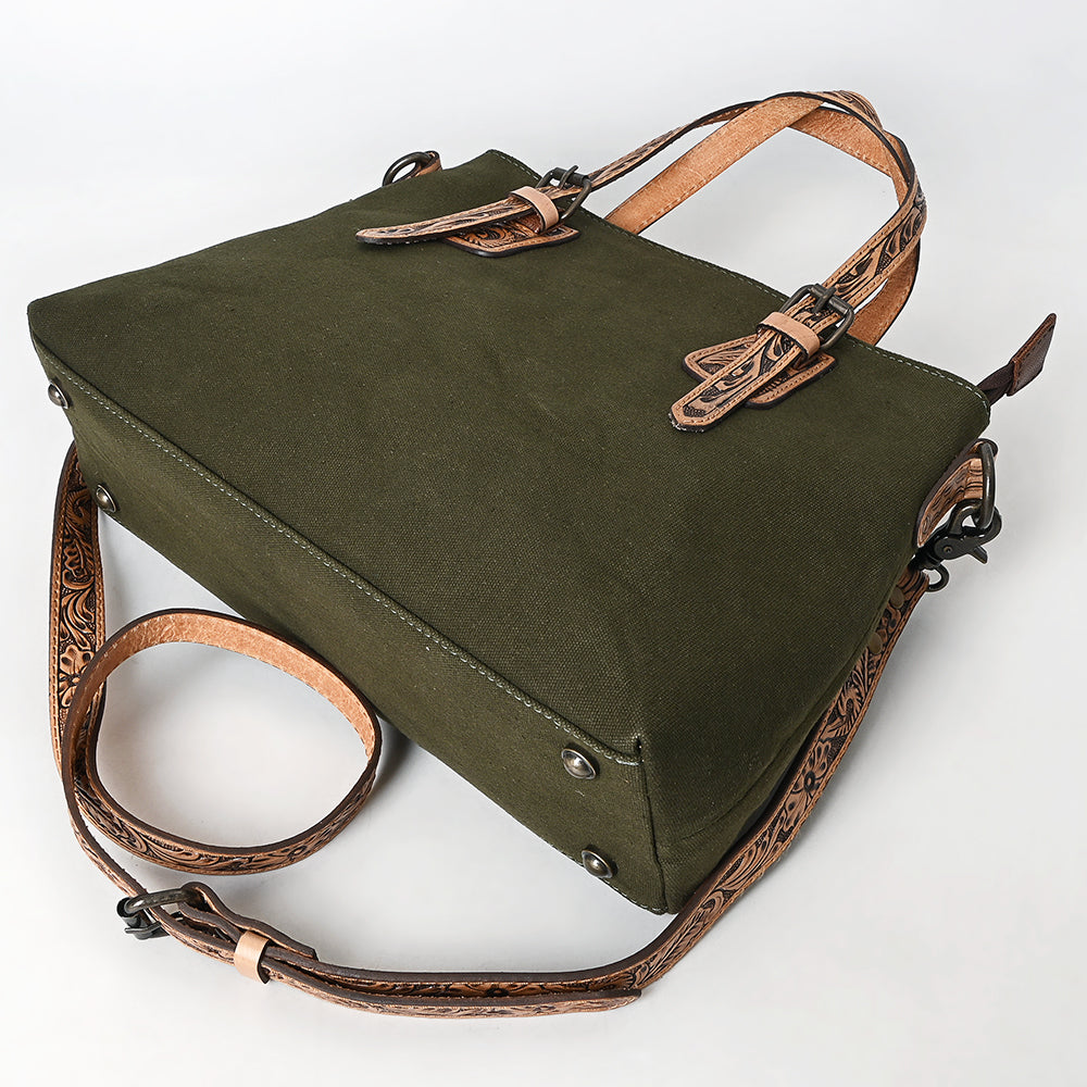 American Darling Tote Hand Tooled Saddle Blanket Genuine Leather Women Bag Western Handbag Purse