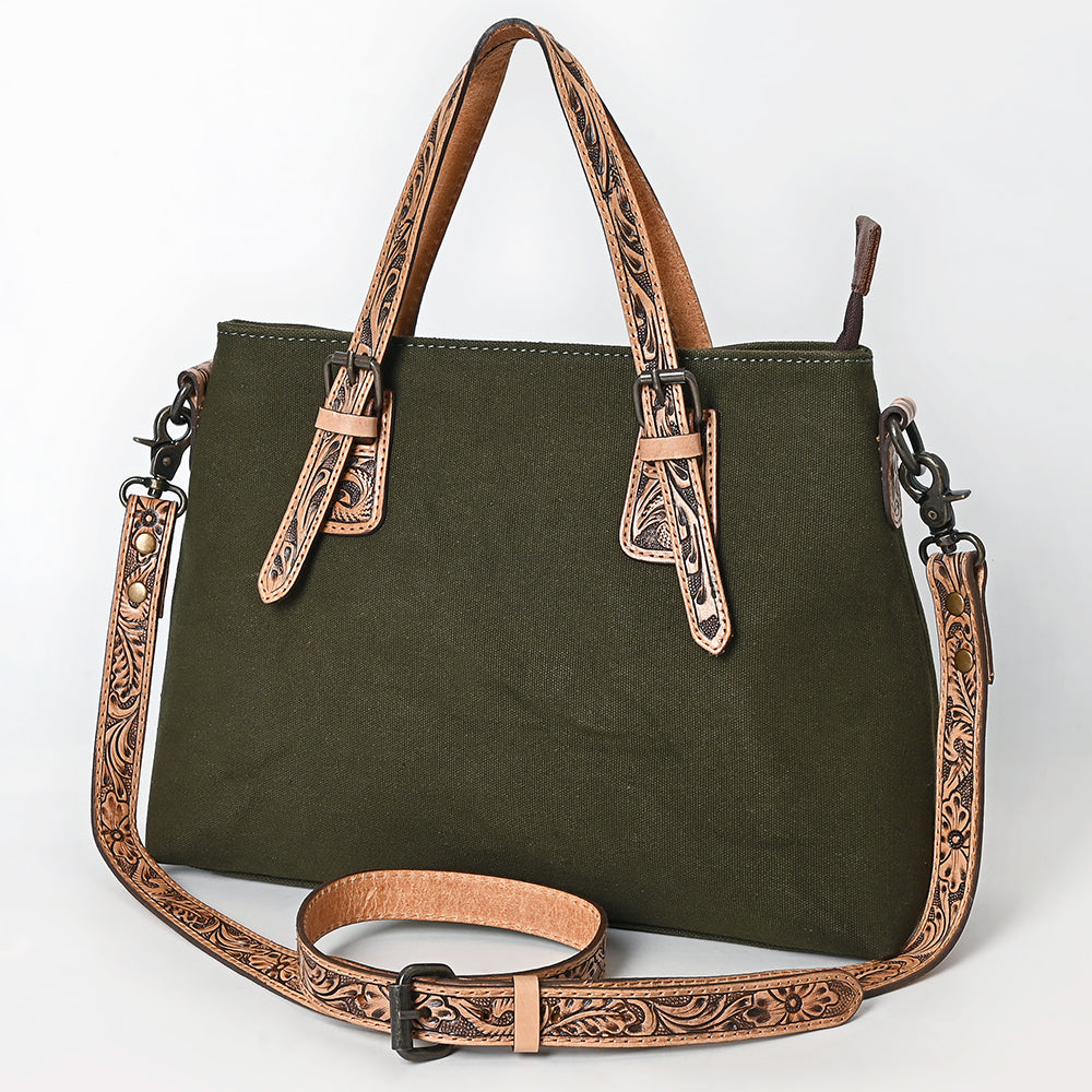 American Darling Tote Hand Tooled Saddle Blanket Genuine Leather Women Bag Western Handbag Purse