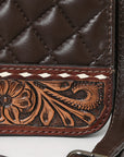American Darling Crossbody Hand Tooled Genuine Leather Women Bag Western Handbag Purse