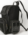 American Darling Western Backpack Hand Tooled Genuine Leather Women Bag