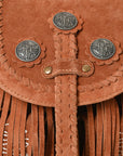 American Darling Western Backpack Hand Tooled Genuine Leather Women Bag